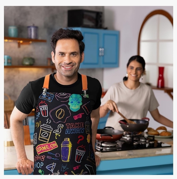 Apron for Men & Women with Pockets - Picture 7 of 7